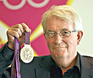 David Watkins (Born 1941) has designed the medals, which the world&#39;s top athletes are wearing at the 2012 Olympic games currently underway in London. - Watkins